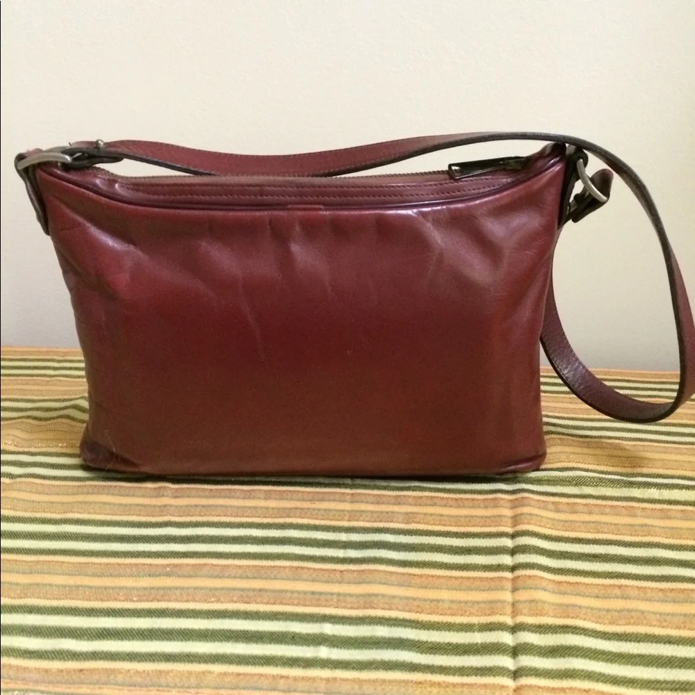 Etienne Aigner burgundy purse